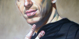 Djay, huile sur toile, 60 x 80 cm, 2009