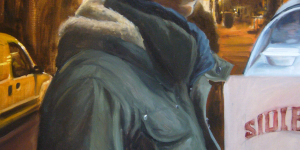 Sam, huile sur toile, 60 x 80 cm, 2009